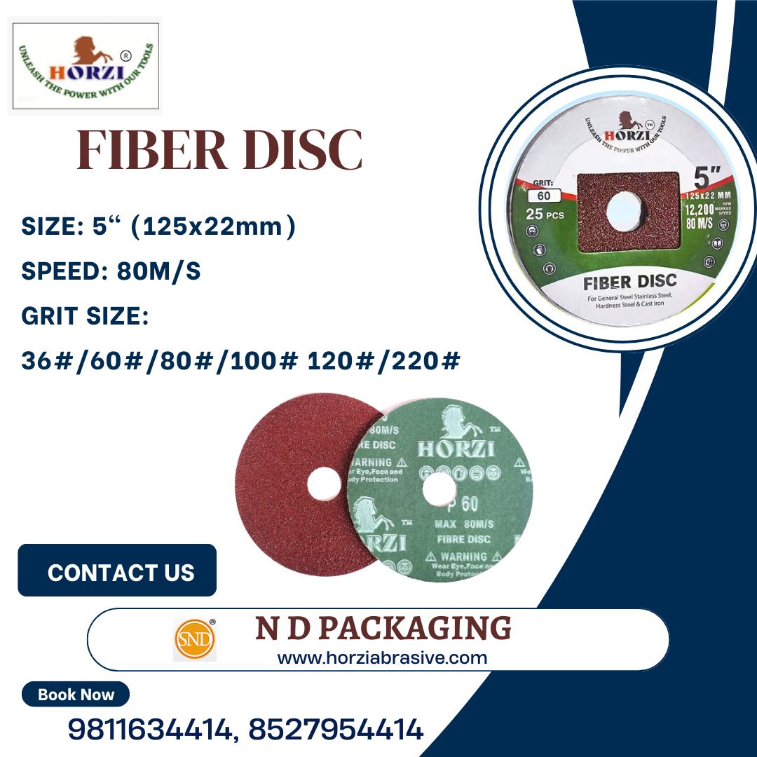 Horzi Fiber Disc used for polishing, welding seams